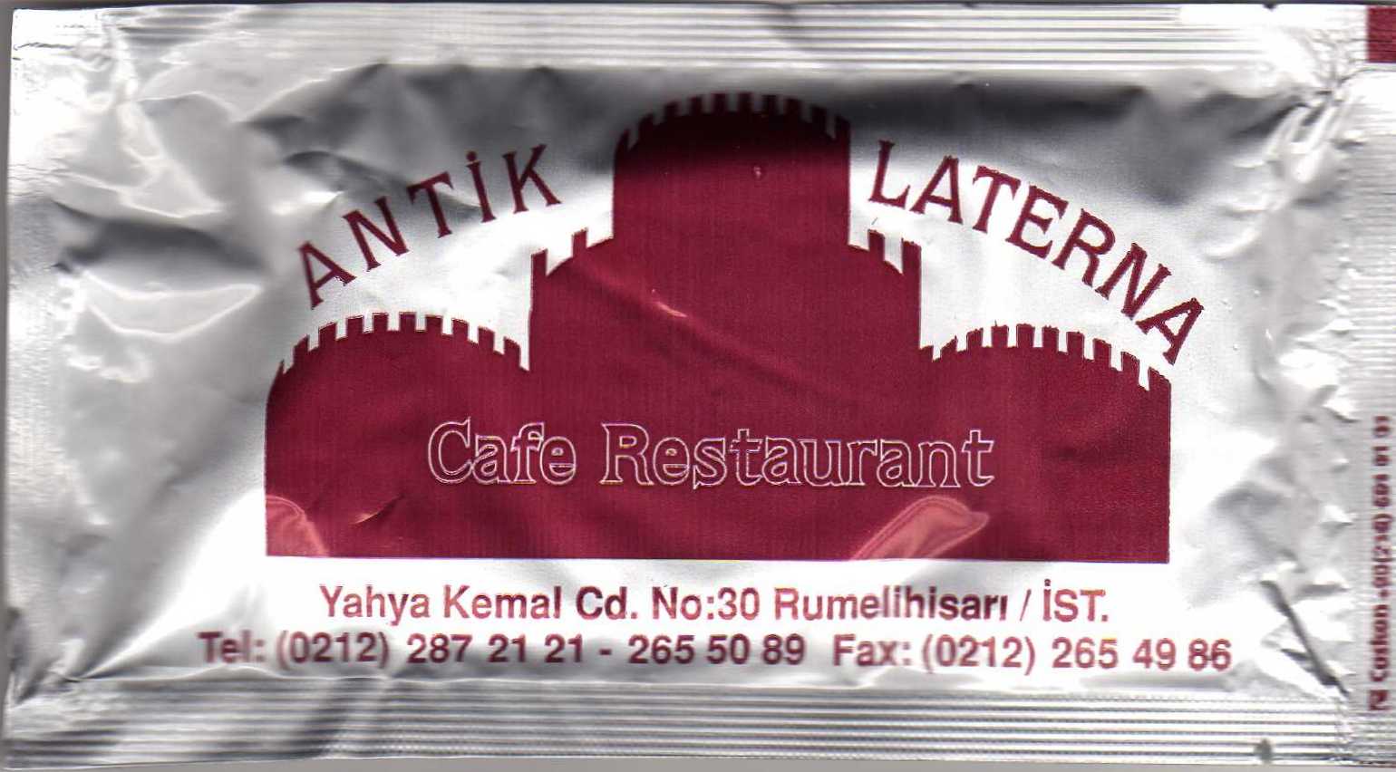0082 Antik Laterna - Rumelihisarı